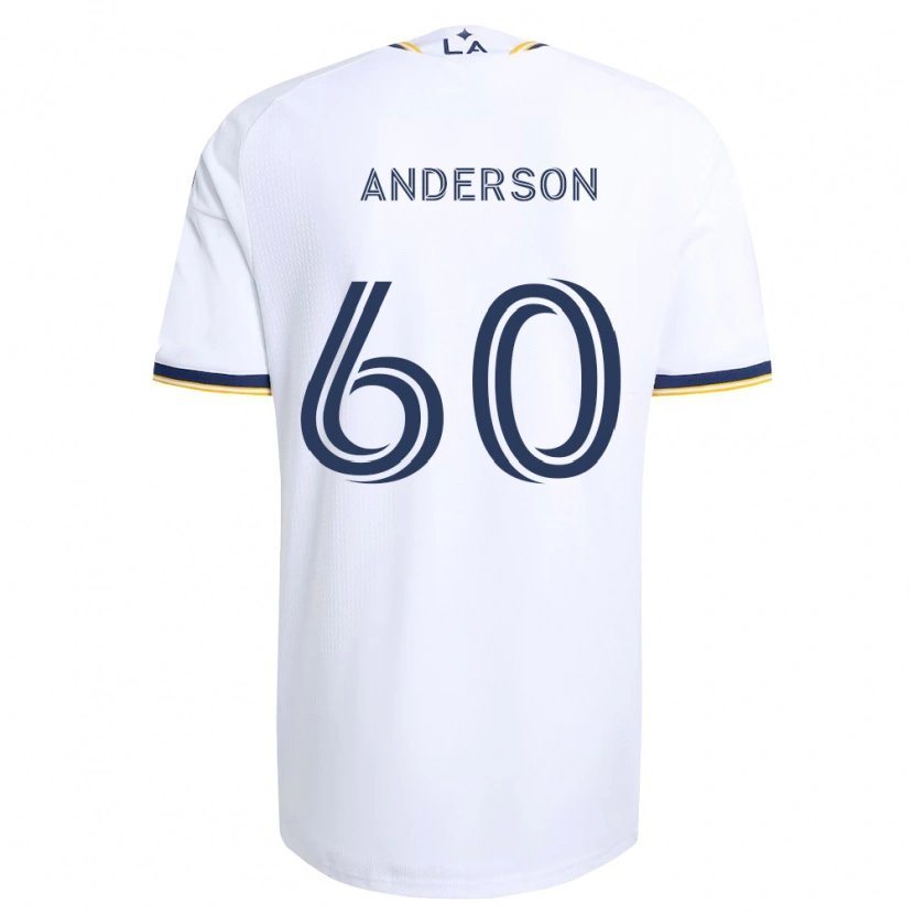 Danxen Kvinder Nolan Anderson #60 Blå Gul Og Hvid Hjemmebane Spillertrøjer 2026/27 Trøje T-Shirt