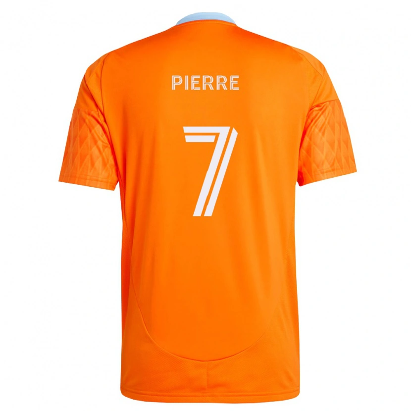 Danxen Kvinder Kenzynton Pierre #7 Orange Hvid Hjemmebane Spillertrøjer 2026/27 Trøje T-Shirt