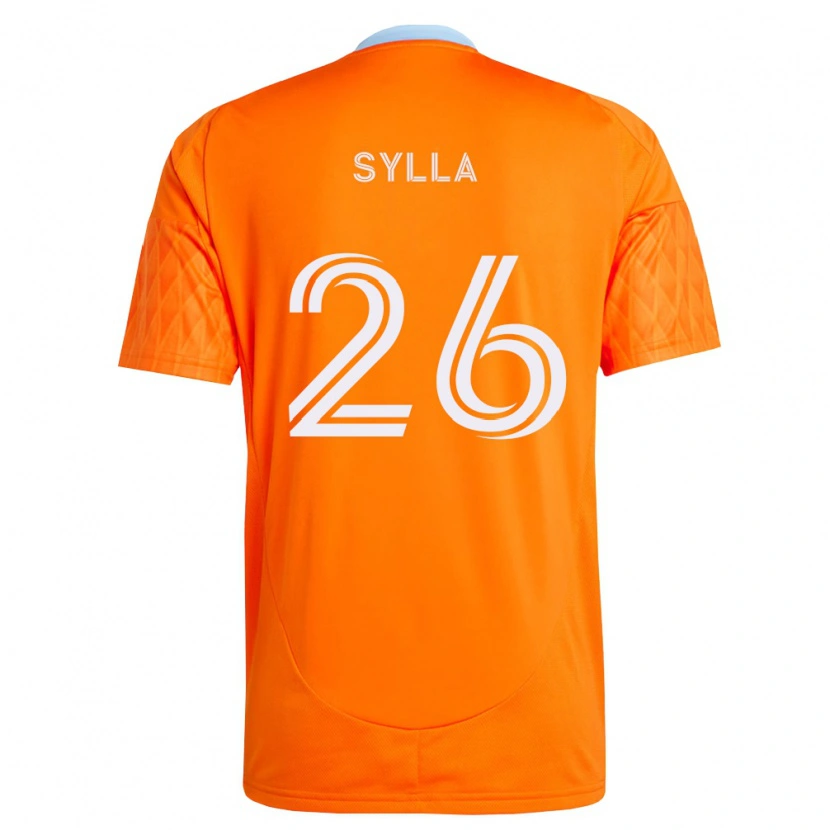 Danxen Kvinder Ousmane Sylla #26 Orange Hvid Hjemmebane Spillertrøjer 2026/27 Trøje T-Shirt