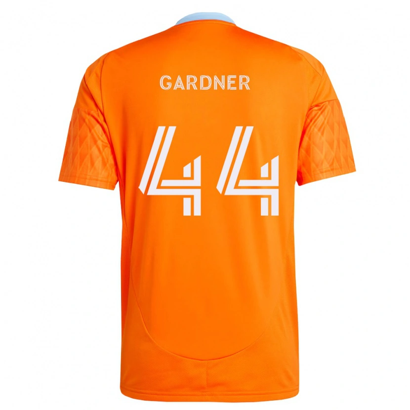 Danxen Kvinder Myles Gardner #44 Orange Hvid Hjemmebane Spillertrøjer 2026/27 Trøje T-Shirt