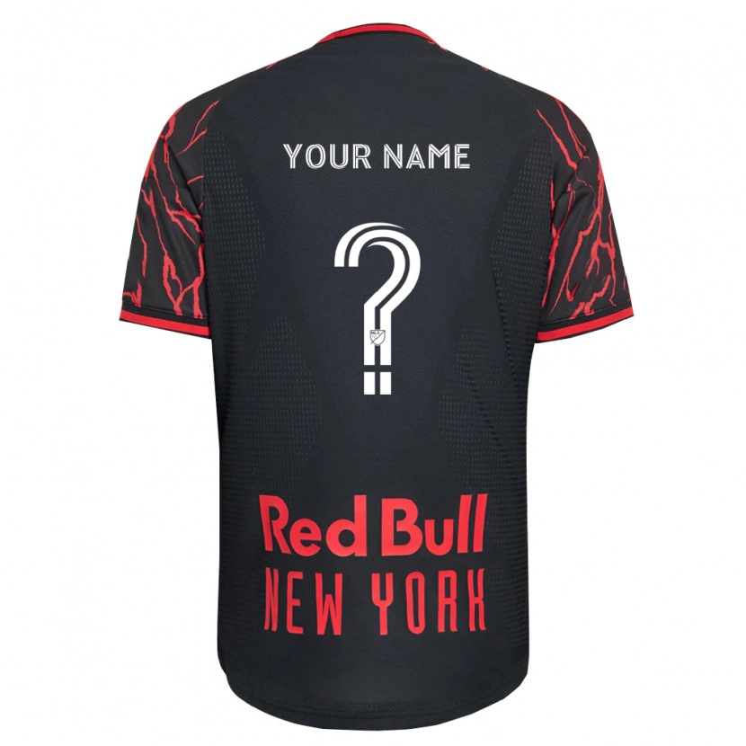 Danxen Kvinder Dit Navn #0 Rød Sort Hvid Hjemmebane Spillertrøjer 2026/27 Trøje T-Shirt
