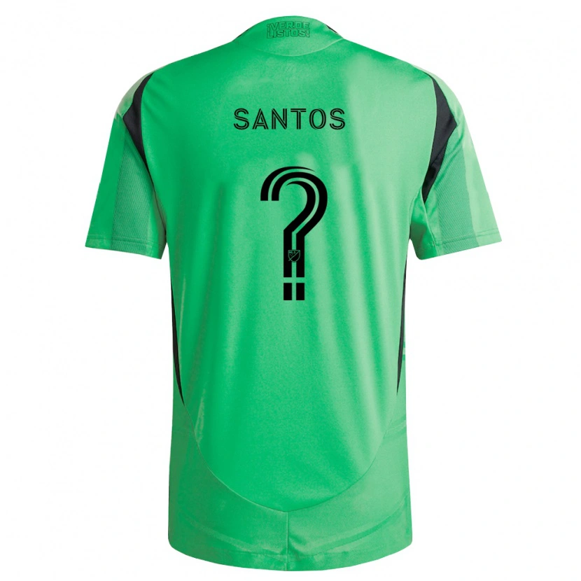 Danxen Kvinder David Santos #0 Smaragdgrøn Sort Hjemmebane Spillertrøjer 2026/27 Trøje T-Shirt