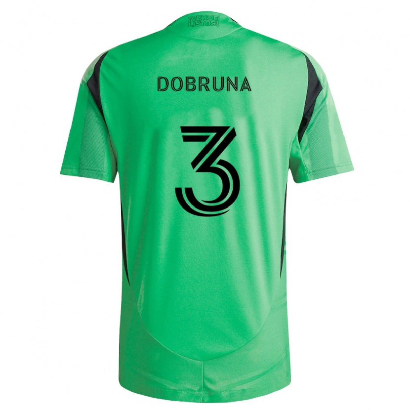 Danxen Kvinder Dren Dobruna #3 Smaragdgrøn Sort Hjemmebane Spillertrøjer 2026/27 Trøje T-Shirt