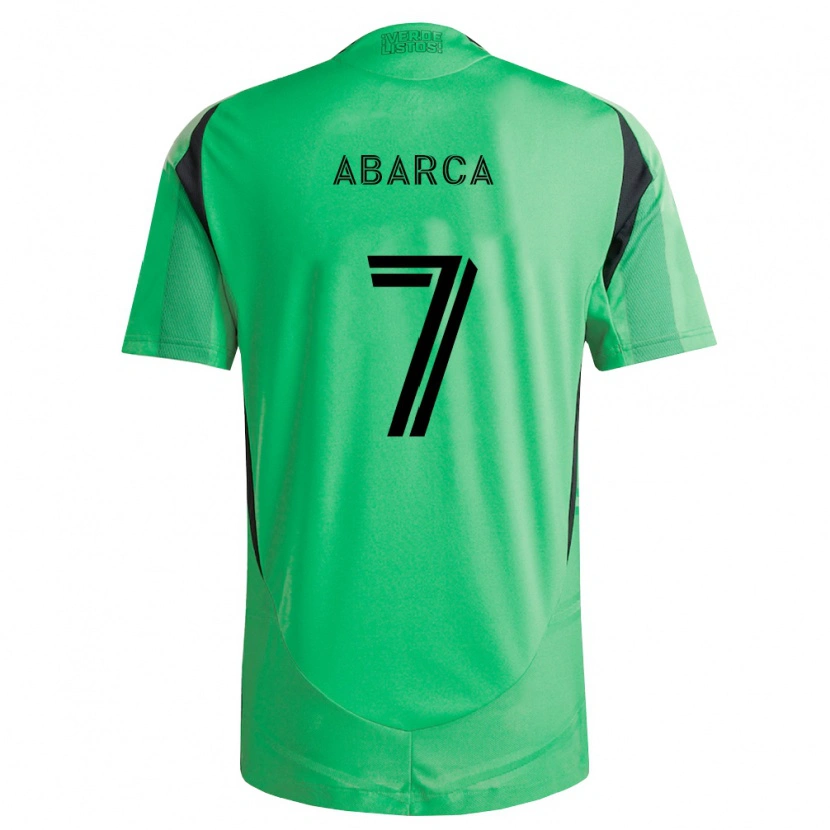 Danxen Kvinder Diego Abarca #7 Smaragdgrøn Sort Hjemmebane Spillertrøjer 2026/27 Trøje T-Shirt