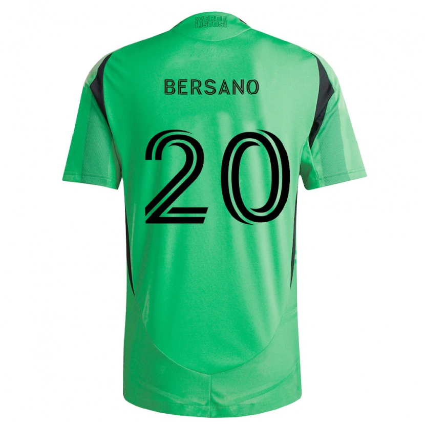 Danxen Kvinder Matt Bersano #20 Smaragdgrøn Sort Hjemmebane Spillertrøjer 2026/27 Trøje T-Shirt