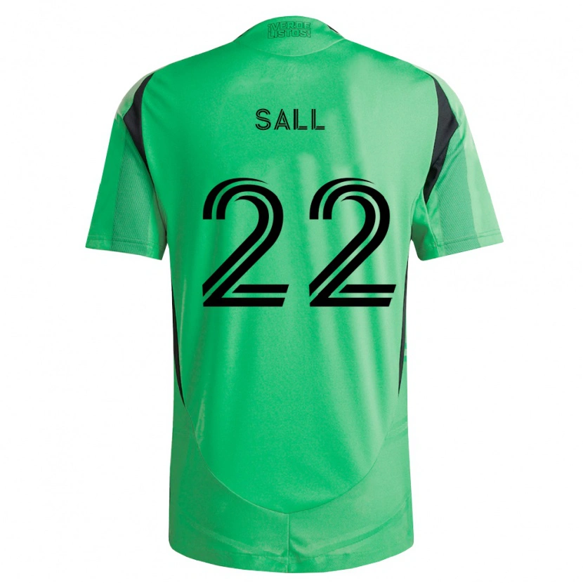 Danxen Kvinder Ibrahima Sall #22 Smaragdgrøn Sort Hjemmebane Spillertrøjer 2026/27 Trøje T-Shirt
