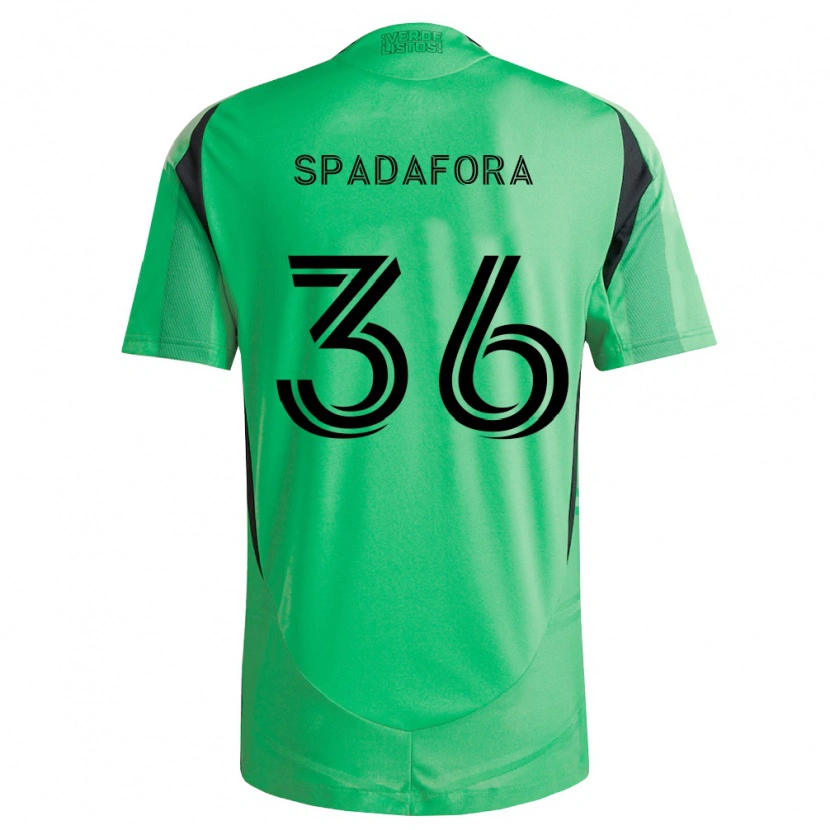 Danxen Kvinder Luke Spadafora #36 Smaragdgrøn Sort Hjemmebane Spillertrøjer 2026/27 Trøje T-Shirt