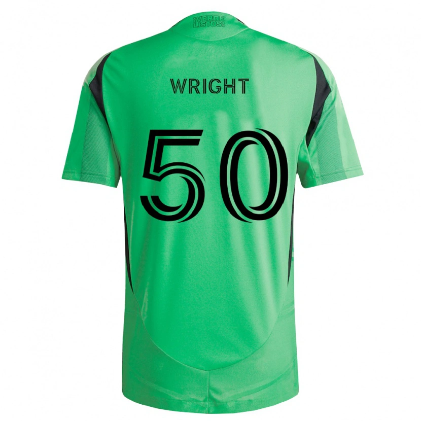 Danxen Kvinder Daniel Wright #50 Smaragdgrøn Sort Hjemmebane Spillertrøjer 2026/27 Trøje T-Shirt