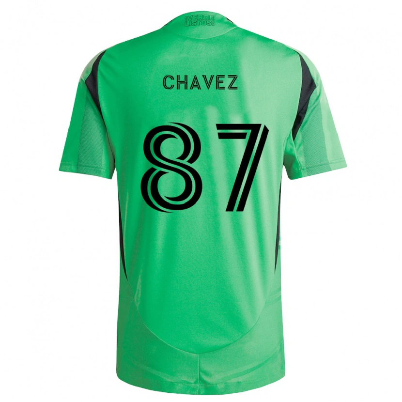 Danxen Kvinder Alfonso Ocampo-Chávez #87 Smaragdgrøn Sort Hjemmebane Spillertrøjer 2026/27 Trøje T-Shirt