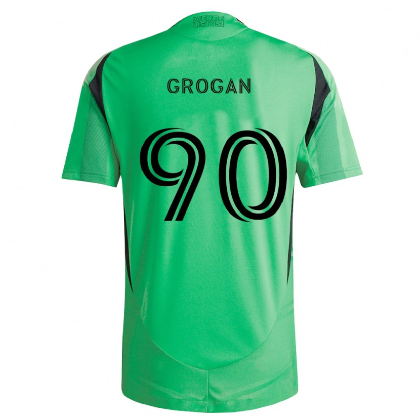 Danxen Kvinder Peter Grogan #90 Smaragdgrøn Sort Hjemmebane Spillertrøjer 2026/27 Trøje T-Shirt