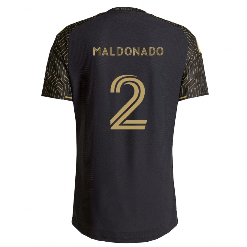 Danxen Kvinder Denil Maldonado #2 Brun Sort Hjemmebane Spillertrøjer 2026/27 Trøje T-Shirt
