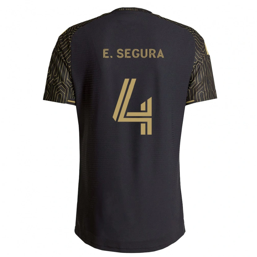 Danxen Kvinder Eddie Segura #4 Brun Sort Hjemmebane Spillertrøjer 2026/27 Trøje T-Shirt