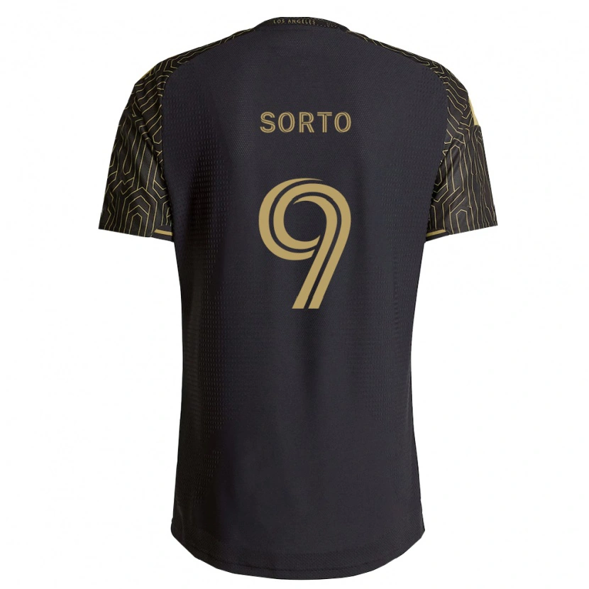 Danxen Kvinder Andrew Sorto #9 Brun Sort Hjemmebane Spillertrøjer 2026/27 Trøje T-Shirt