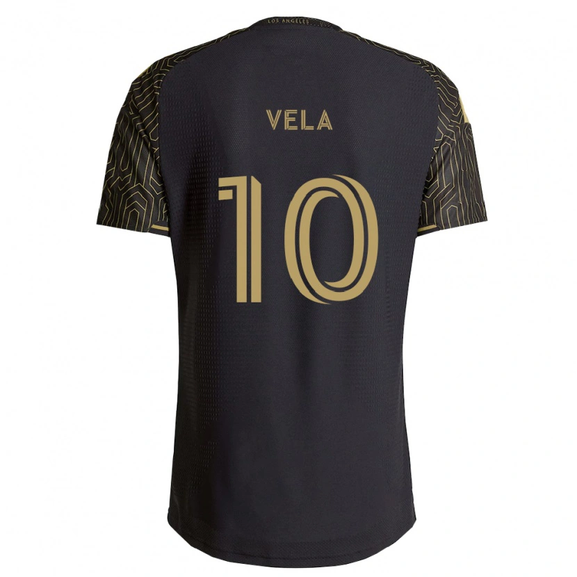 Danxen Kvinder Carlos Vela #10 Brun Sort Hjemmebane Spillertrøjer 2026/27 Trøje T-Shirt