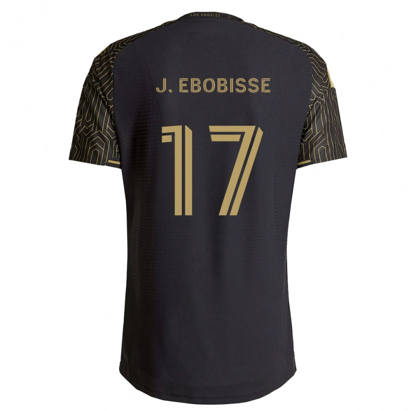 Danxen Kvinder Jeremy Ebobisse #17 Brun Sort Hjemmebane Spillertrøjer 2026/27 Trøje T-Shirt