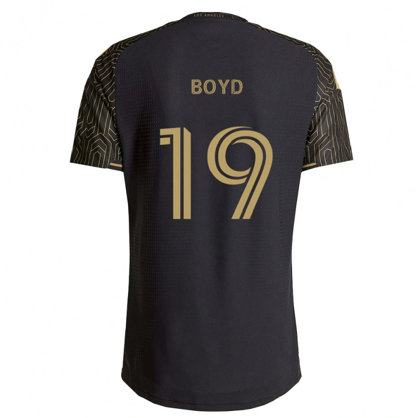 Danxen Kvinder Tyler Boyd #19 Brun Sort Hjemmebane Spillertrøjer 2026/27 Trøje T-Shirt
