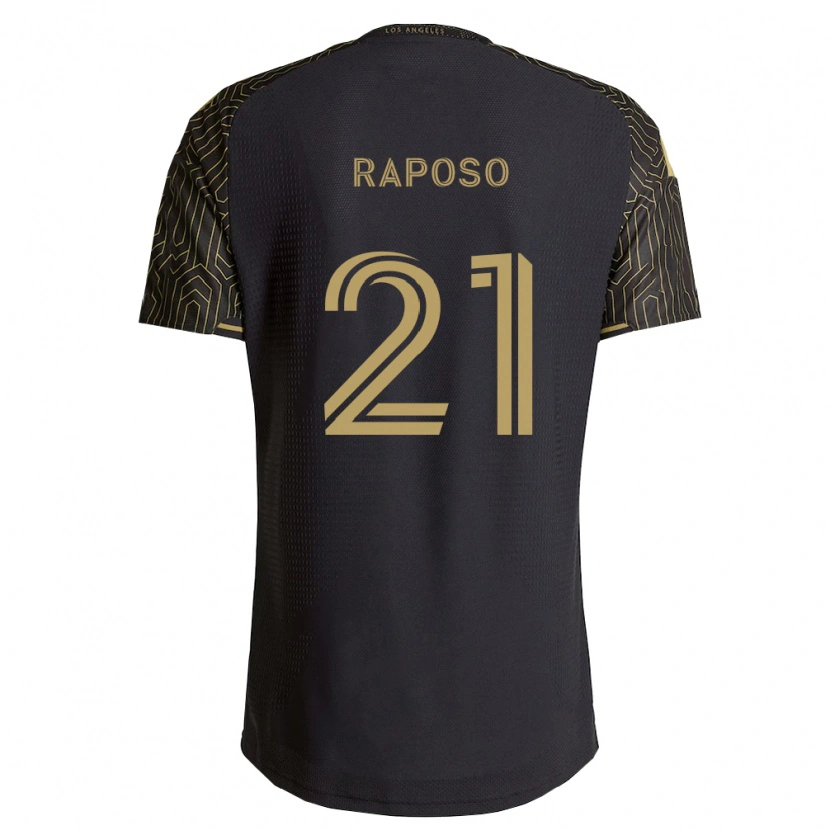 Danxen Kvinder Ryan Raposo #21 Brun Sort Hjemmebane Spillertrøjer 2026/27 Trøje T-Shirt