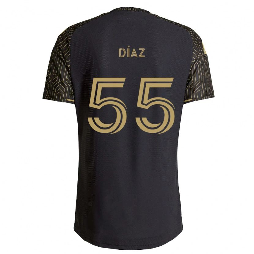 Danxen Kvinder Érick Díaz #55 Brun Sort Hjemmebane Spillertrøjer 2026/27 Trøje T-Shirt