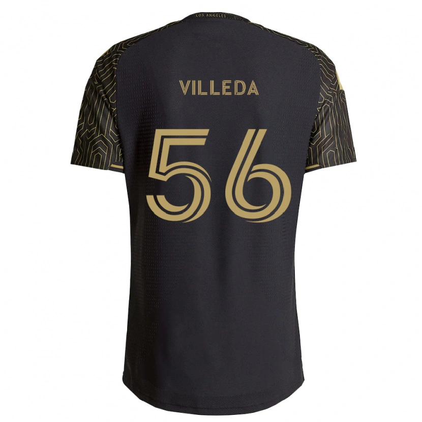Danxen Kvinder Eddie Villeda #56 Brun Sort Hjemmebane Spillertrøjer 2026/27 Trøje T-Shirt