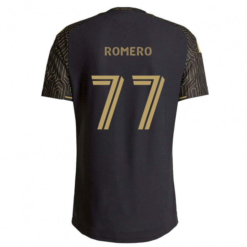 Danxen Kvinder Alexander Romero #77 Brun Sort Hjemmebane Spillertrøjer 2026/27 Trøje T-Shirt