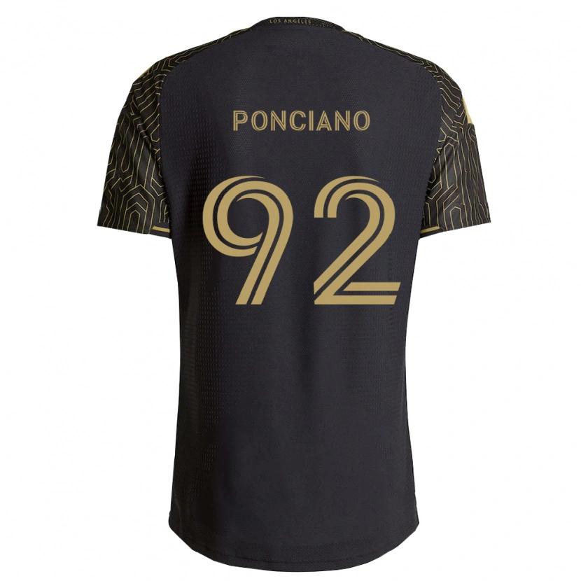 Danxen Kvinder Emir Ponciano #92 Brun Sort Hjemmebane Spillertrøjer 2026/27 Trøje T-Shirt