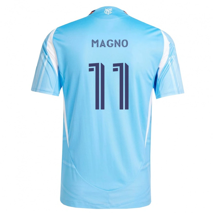 Danxen Kvinder Talles Magno #11 Himmelblå Hvid Hjemmebane Spillertrøjer 2026/27 Trøje T-Shirt