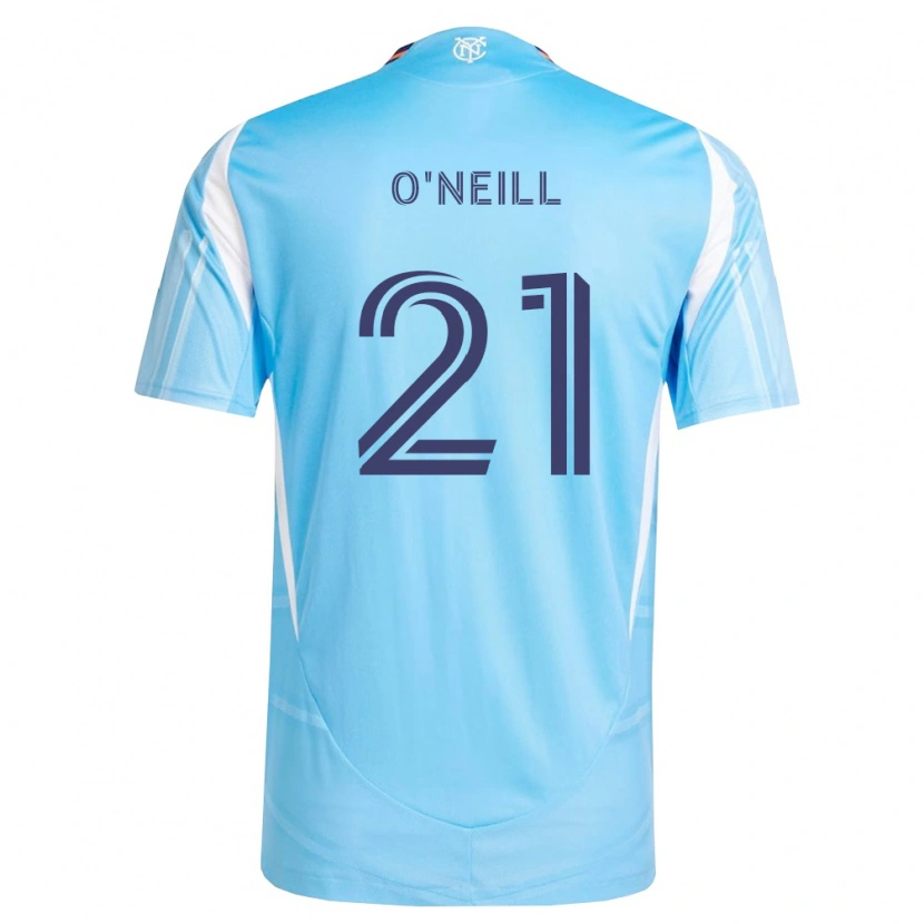 Danxen Kvinder Aiden O'neill #21 Himmelblå Hvid Hjemmebane Spillertrøjer 2026/27 Trøje T-Shirt