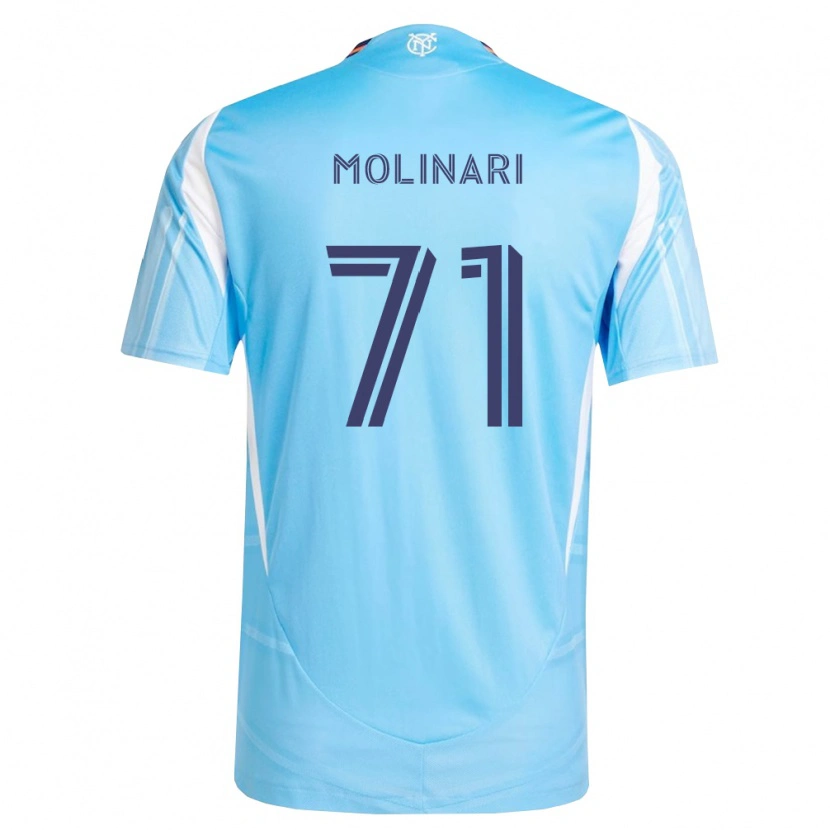 Danxen Kvinder Peter Molinari #71 Himmelblå Hvid Hjemmebane Spillertrøjer 2026/27 Trøje T-Shirt