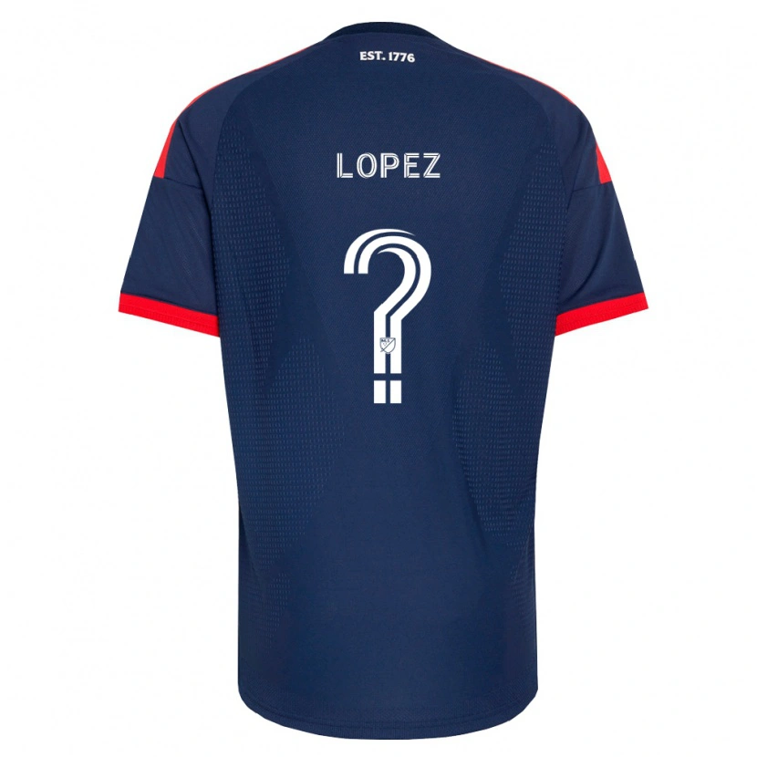 Danxen Kvinder Darwin Lopez #0 Kongelig Blå Rød Hvid Hjemmebane Spillertrøjer 2026/27 Trøje T-Shirt