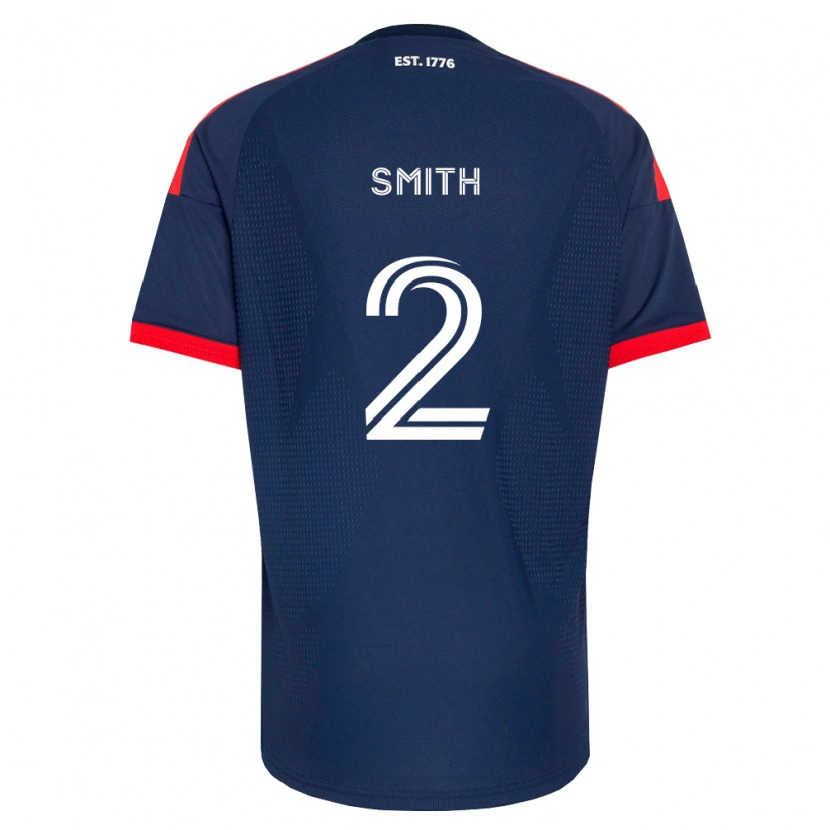 Danxen Kvinder Jared Smith #2 Kongelig Blå Rød Hvid Hjemmebane Spillertrøjer 2026/27 Trøje T-Shirt
