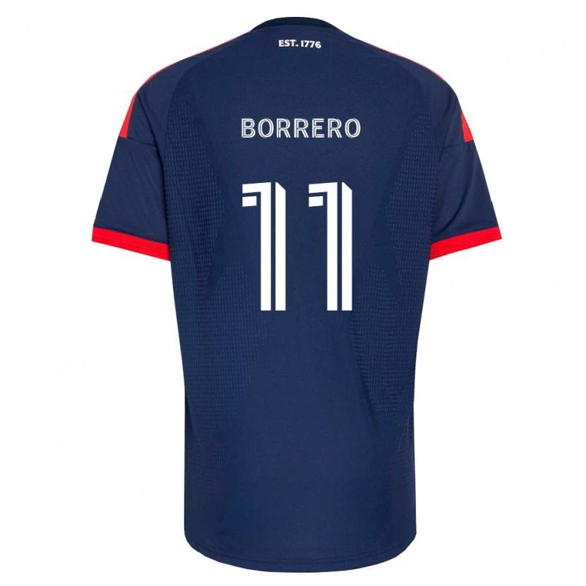 Danxen Kvinder Dylan Borrero #11 Kongelig Blå Rød Hvid Hjemmebane Spillertrøjer 2026/27 Trøje T-Shirt