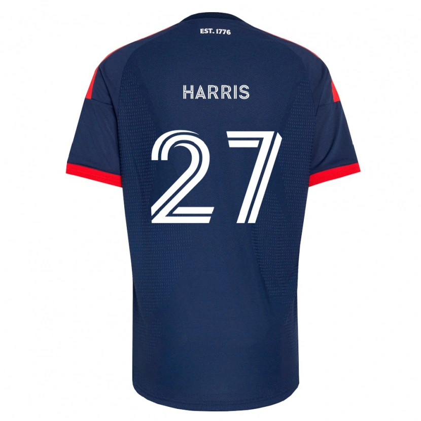 Danxen Kvinder Wilson Harris #27 Kongelig Blå Rød Hvid Hjemmebane Spillertrøjer 2026/27 Trøje T-Shirt