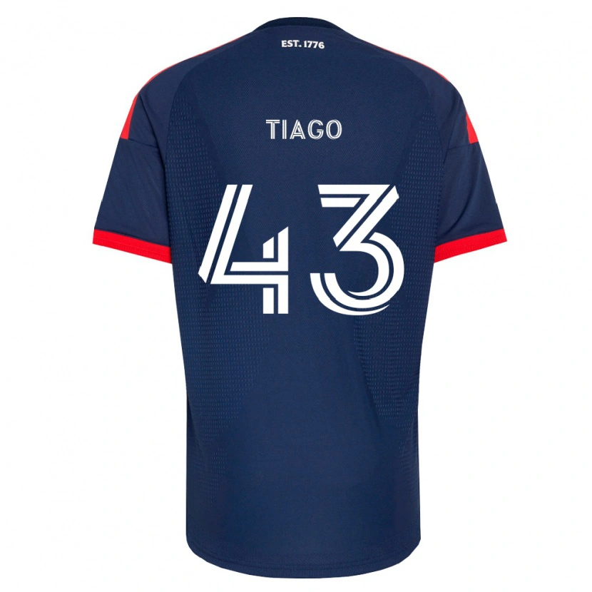 Danxen Kvinder Santiago Suárez #43 Kongelig Blå Rød Hvid Hjemmebane Spillertrøjer 2026/27 Trøje T-Shirt