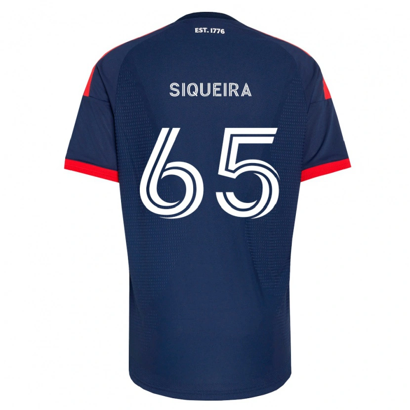 Danxen Kvinder Judah Siqueira #65 Kongelig Blå Rød Hvid Hjemmebane Spillertrøjer 2026/27 Trøje T-Shirt