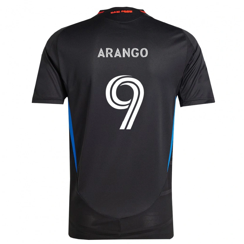 Danxen Kvinder Cristian Arango #9 Blå Hvid Sort Hjemmebane Spillertrøjer 2026/27 Trøje T-Shirt