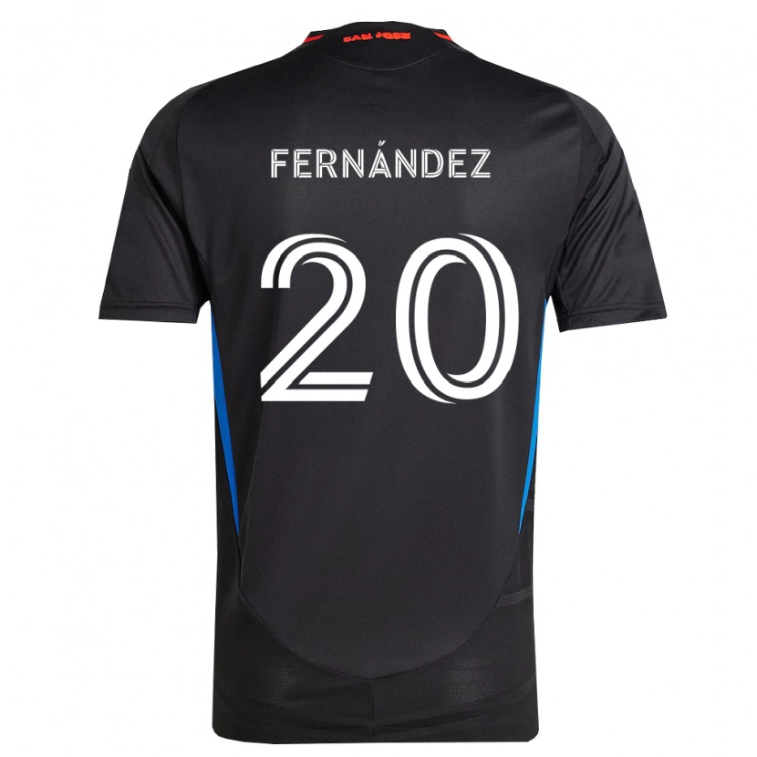 Danxen Kvinder Nick Fernández #20 Blå Hvid Sort Hjemmebane Spillertrøjer 2026/27 Trøje T-Shirt