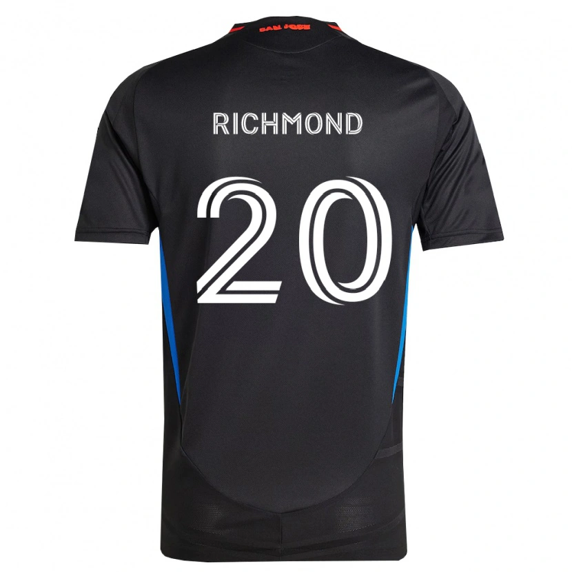 Danxen Kvinder Will Richmond #20 Blå Hvid Sort Hjemmebane Spillertrøjer 2026/27 Trøje T-Shirt