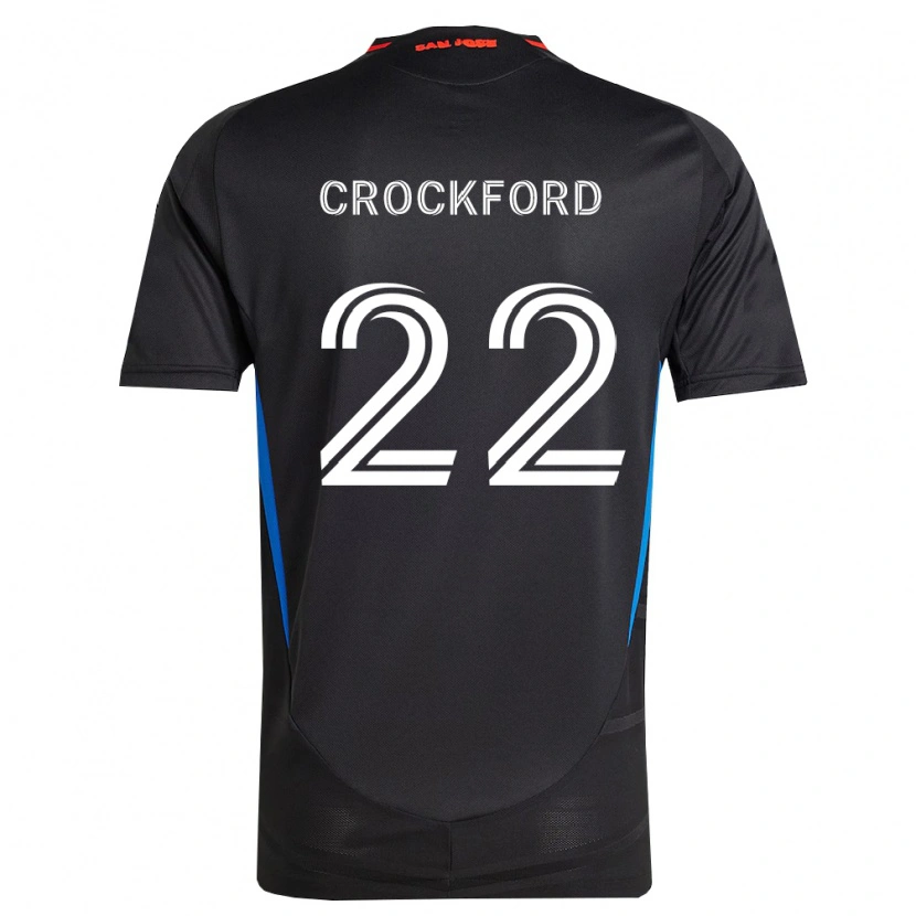 Danxen Kvinder Nate Crockford #22 Blå Hvid Sort Hjemmebane Spillertrøjer 2026/27 Trøje T-Shirt
