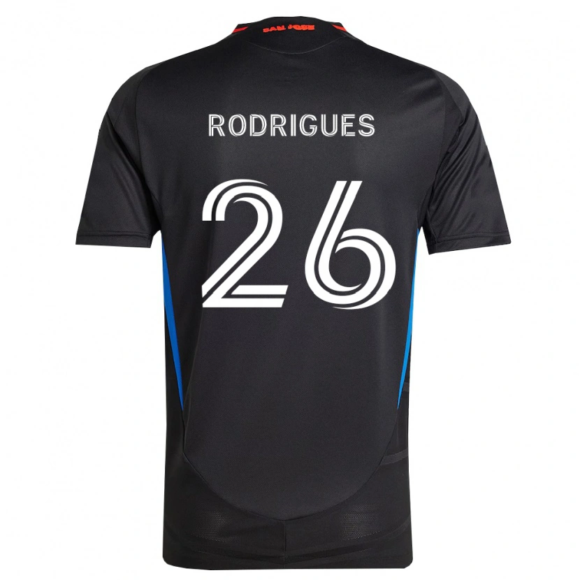 Danxen Kvinder Rodrigues #26 Blå Hvid Sort Hjemmebane Spillertrøjer 2026/27 Trøje T-Shirt