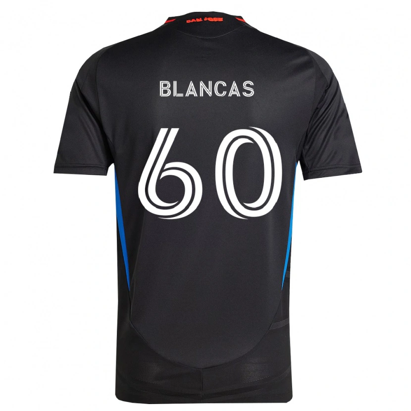Danxen Kvinder Eduardo Blancas #60 Blå Hvid Sort Hjemmebane Spillertrøjer 2026/27 Trøje T-Shirt