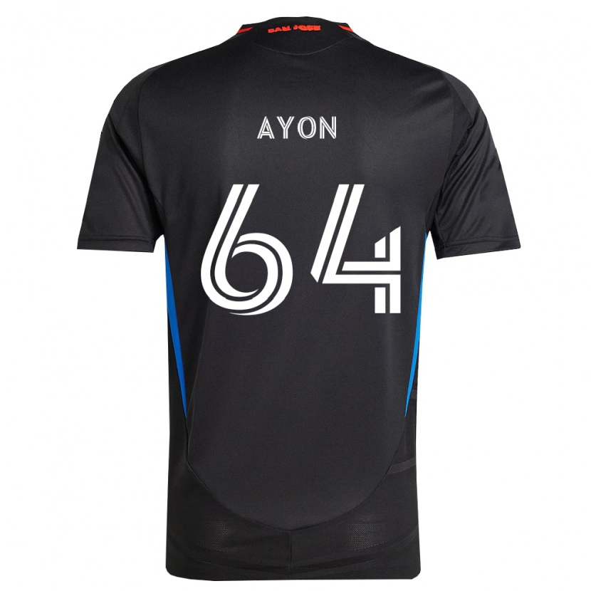 Danxen Kvinder Jerry Ayon #64 Blå Hvid Sort Hjemmebane Spillertrøjer 2026/27 Trøje T-Shirt