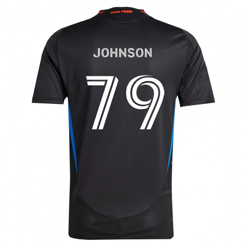 Danxen Kvinder Darius Johnson #79 Blå Hvid Sort Hjemmebane Spillertrøjer 2026/27 Trøje T-Shirt
