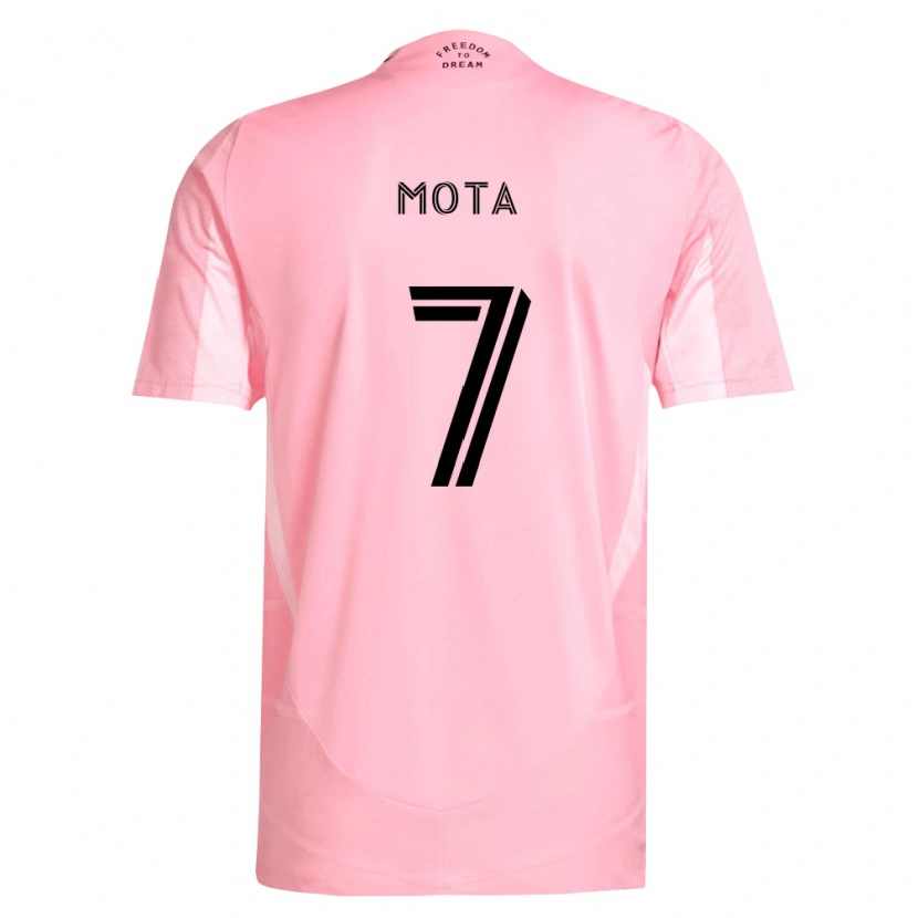 Danxen Kvinder Jean Mota #7 Pink Sort Hjemmebane Spillertrøjer 2026/27 Trøje T-Shirt