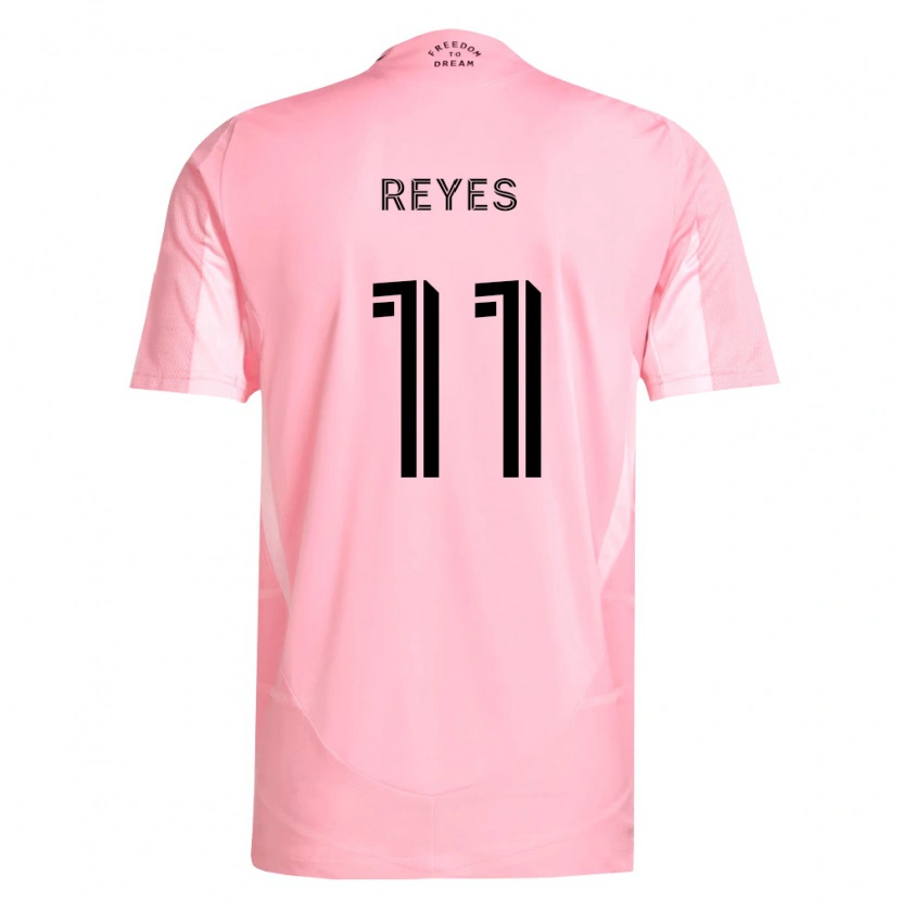 Danxen Kvinder Dairon Reyes #11 Pink Sort Hjemmebane Spillertrøjer 2026/27 Trøje T-Shirt