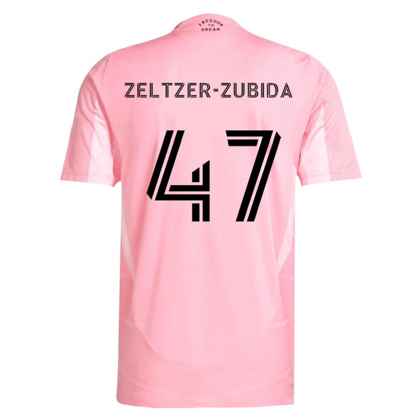 Danxen Kvinder Idoh Zeltzer-Zubida #47 Pink Sort Hjemmebane Spillertrøjer 2026/27 Trøje T-Shirt