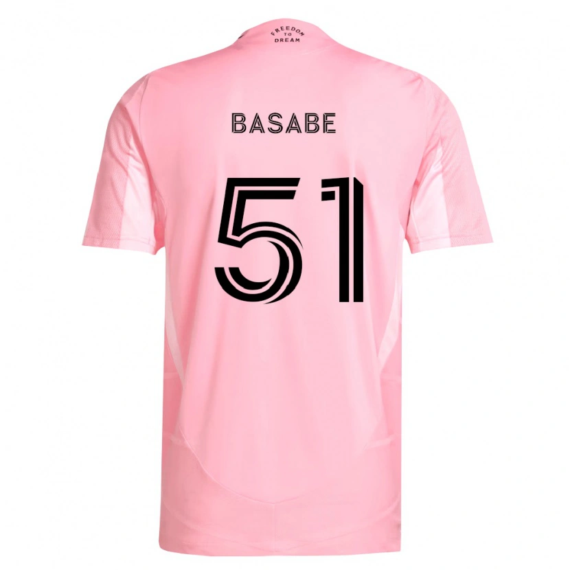 Danxen Kvinder Samuel Basabe #51 Pink Sort Hjemmebane Spillertrøjer 2026/27 Trøje T-Shirt