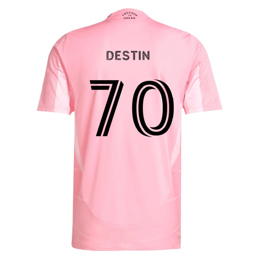 Danxen Kvinder Bryan Destin #70 Pink Sort Hjemmebane Spillertrøjer 2026/27 Trøje T-Shirt
