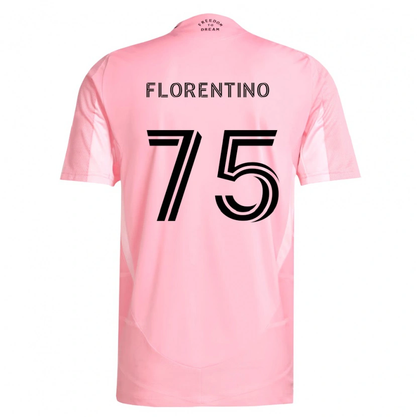 Danxen Kvinder Gabriel Florentino #75 Pink Sort Hjemmebane Spillertrøjer 2026/27 Trøje T-Shirt