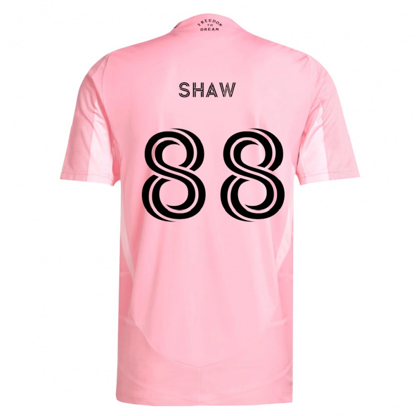 Danxen Kvinder Alexander Shaw #88 Pink Sort Hjemmebane Spillertrøjer 2026/27 Trøje T-Shirt
