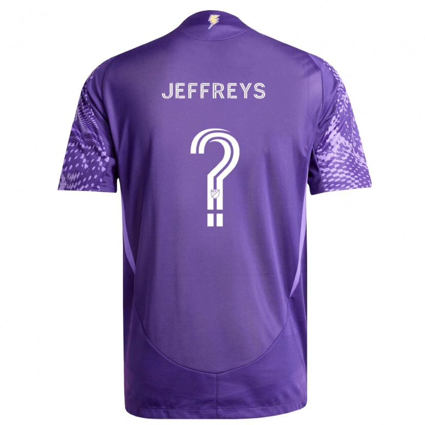 Danxen Kvinder Tj Jeffreys #0 Lilla Hvid Hjemmebane Spillertrøjer 2026/27 Trøje T-Shirt